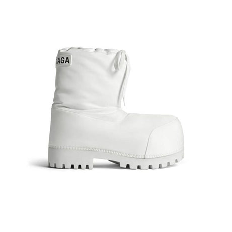 B*lenciaga Alaska Boots - 'White'