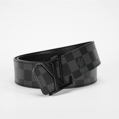 LV Belt - 'Monogram Black'