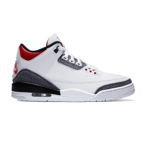 ChampKickz AIR J*RDAN 3 Retro Denim SE- ‘Fire Red’