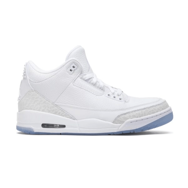 ChampKickz AIR J*RDAN 3 Retro - 'Pure White'