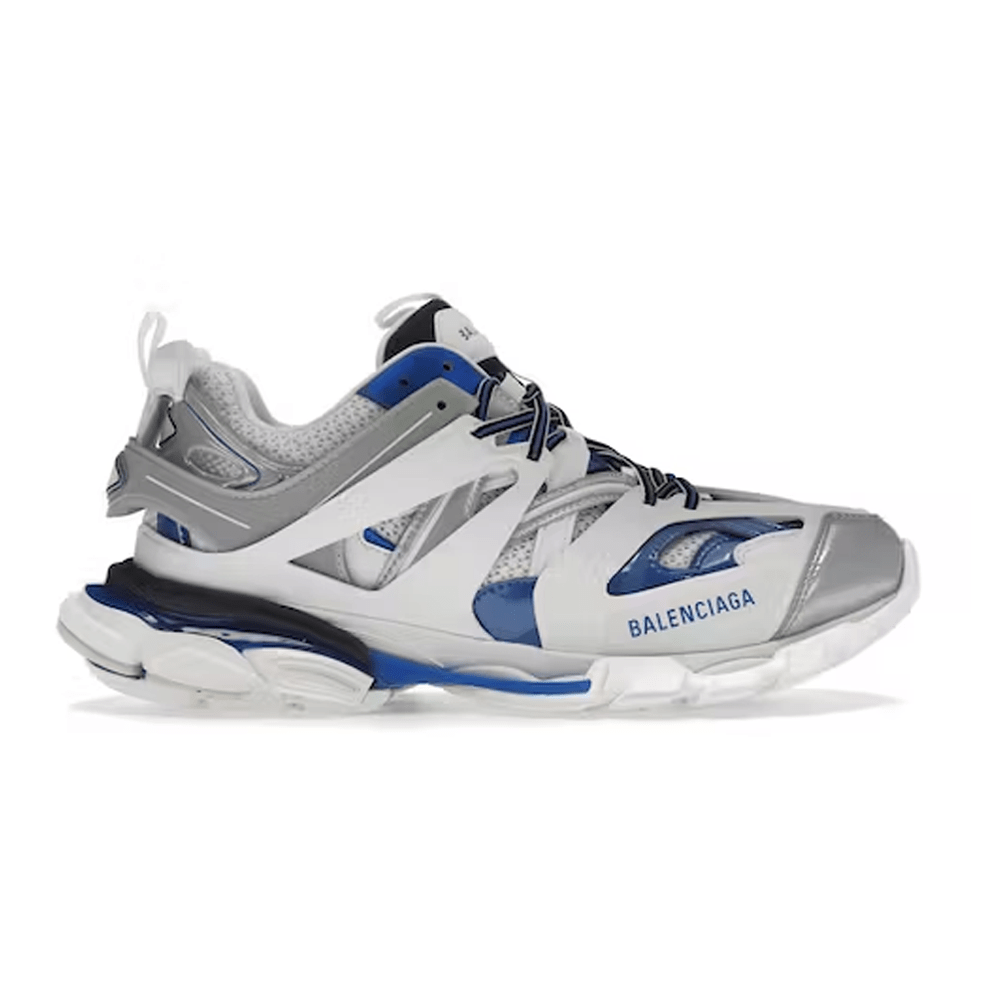 ChampKickz Balenci@ga TRACK - WHITE GREY BLUE