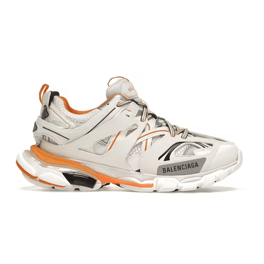 ChampKickz Balenci@ga TRACK - WHITE ORANGE