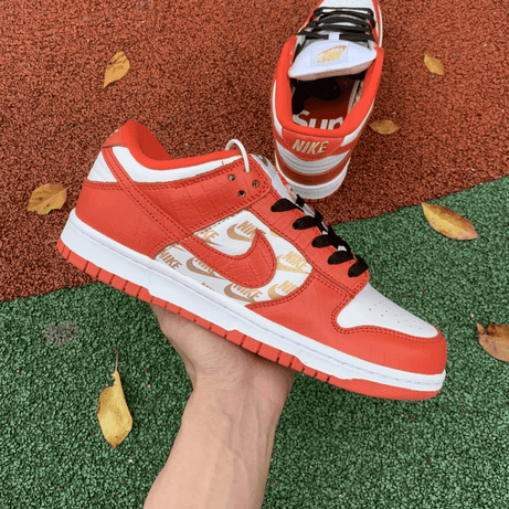 ChampKickz Shoes S*preme x NK SB DUNK LOW - Red