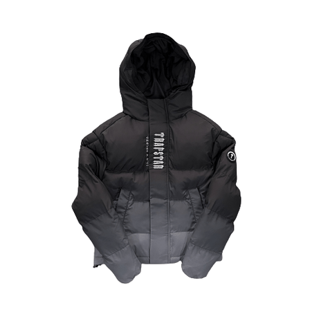 ChampKickz Jacket Tr@pStar DECODED PUFFER JACKET 2.0 - 'Black-Gradient'