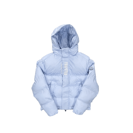 ChampKickz Jacket Tr@pStar JACKET PUFFER 2.0 JACKET - 'Ice Blue'