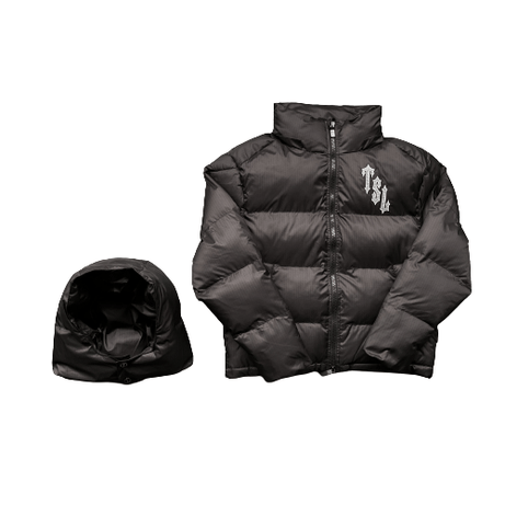 ChampKickz Jacket Tr@pStar SHOOTER PUFFER JACKET 2.0 - 'Black'