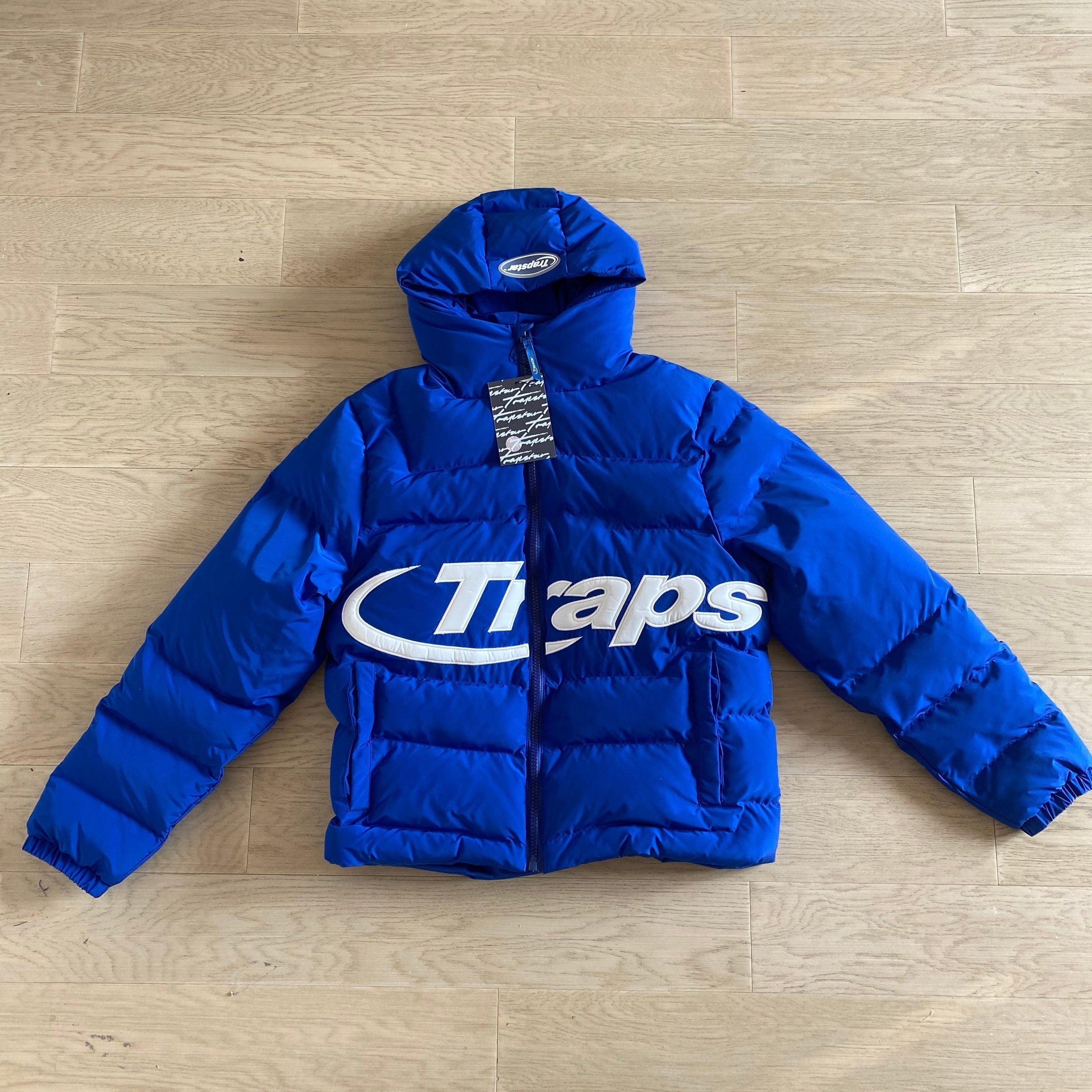 ChampKickz Jacket XS / Blue Tr@pStar HYPERDRIVE JACKET - Blue-Black