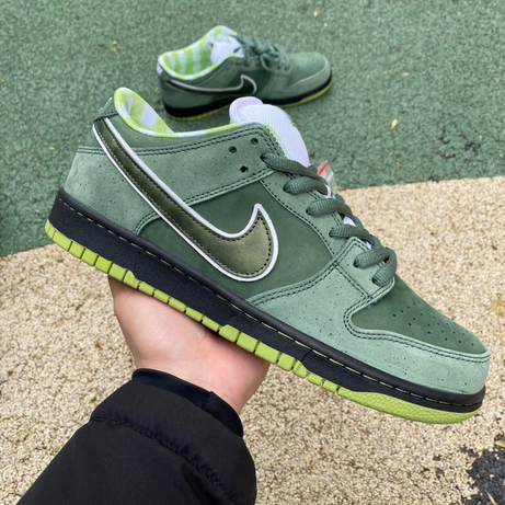 NK SB DUNK LOW - Concepts Green Lobster